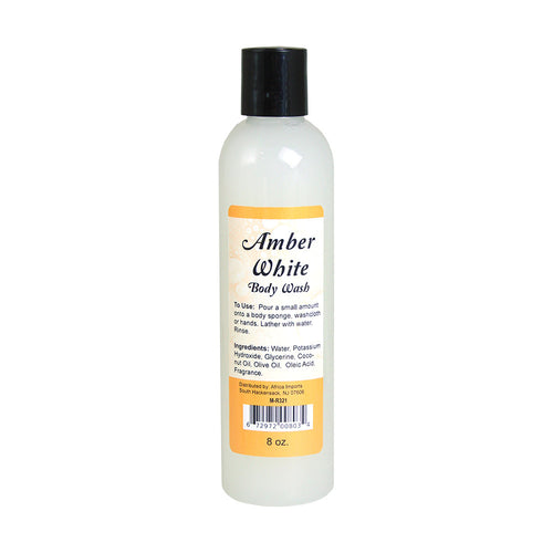 Amber White Body Wash - 8 oz